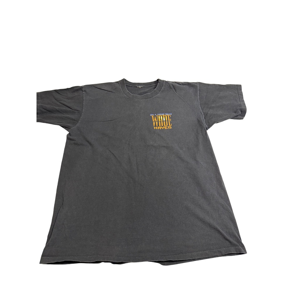 Vintage Wade Hayes On A Good Night Tour 96 T-Shirt Black XL 90s Country Music